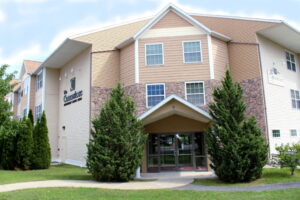 Cornerstone Apartments Entrance